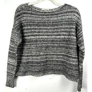 Madewell Merino Yak Mohair Fuzzy Knit Coastal Preppy Capsule Minimalist Sweater